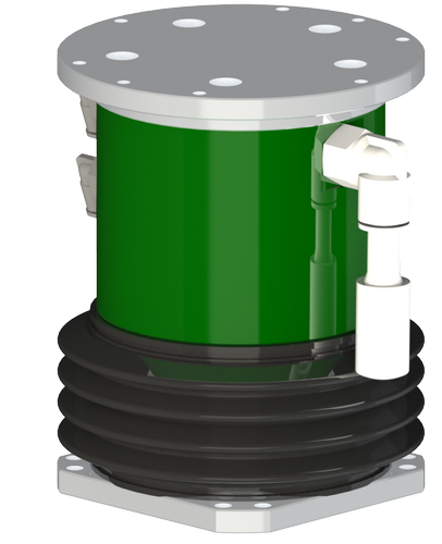 单向浮动打磨头